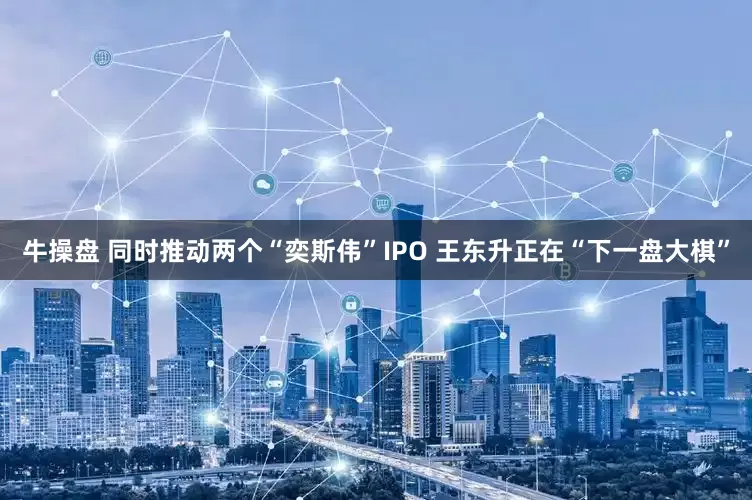 牛操盘 同时推动两个“奕斯伟”IPO 王东升正在“下一盘大棋”