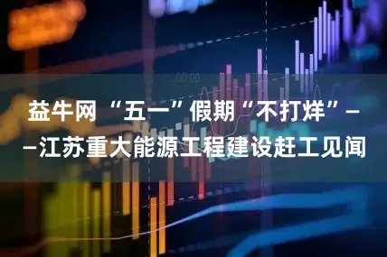 益牛网 “五一”假期“不打烊”——江苏重大能源工程建设赶工见闻