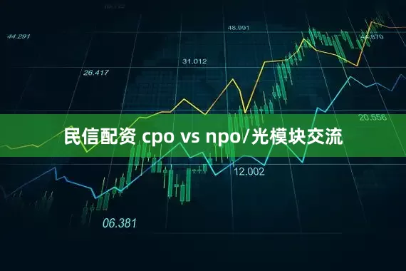 民信配资 cpo vs npo/光模块交流